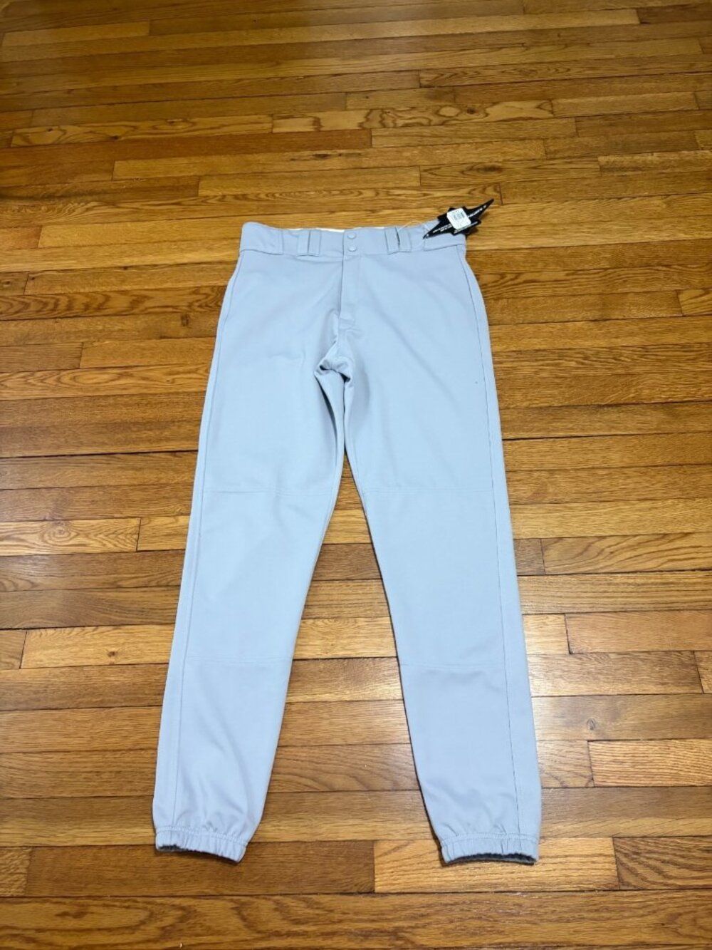 Easton Mens Baseball Pants Size Medium Gray Adult Pro Pant Full Length NWT $30